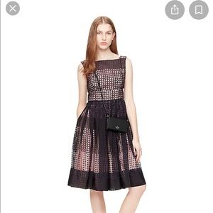 NWT Kate Spade Geo Tile Fit and Flare Dress